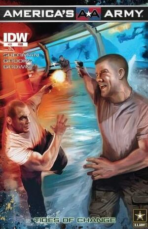 America's Army #11 by Brian Rood, Marshall Dillon, M. Zachary Sherman, Scott R. Brooks, J. Brown