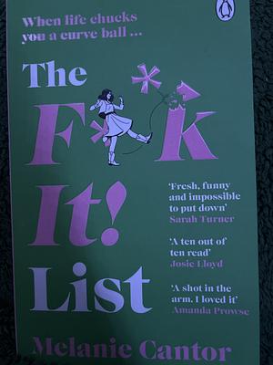 The F**k It! List by Melanie Cantor