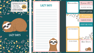 Book of Sticky Notes: Notepad Collection (Sloth Lazy Days) by Publications International Ltd, New Seasons