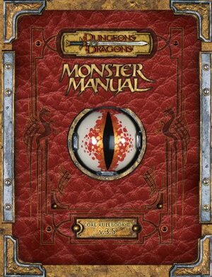 Premium Dungeons & Dragons 3.5 Monster Manual with Errata by Skip Williams