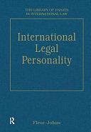 International Legal Personality by Fleur Johns