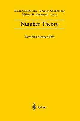 Number Theory: New York Seminar 2003 by 