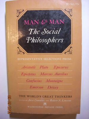 Man and Man: The Social Philosophers by Robert N. Linscott