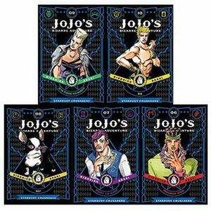 JoJo's Bizarre Adventure Part 3 Stardust Crusaders 5 Books Collection Set (Book 6-10) by Hirohiko Araki