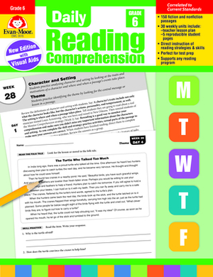 Daily Reading Comprehension, Grade 6 by Evan-Moor Educational Publishers