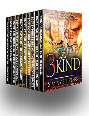 Three Of A Kind: An Incredible 10 Book Paranormal Menage Romance Box Set by Jade White, Amira Rain, Amira Rain, Bonnie Burrows