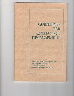 Guidelines for Collection Development by David Perkins