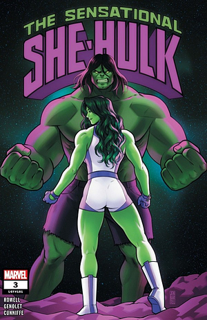 The Sensational She-Hulk #3 by Rainbow Rowell