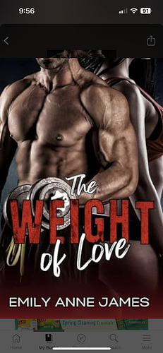 The weight of love by Emily Anne James