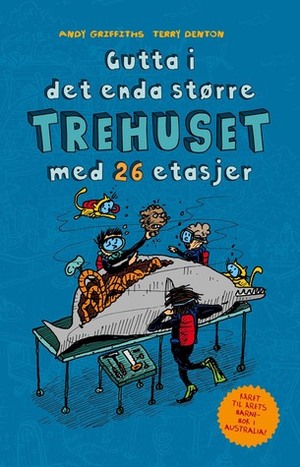 Gutta i det enda større trehuset med 26 etasjer by Andy Griffiths