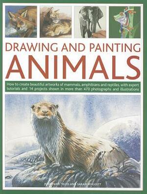 Drawing and Painting Animals: How to Create Beautiful Artworks of Mammals, Amphibians and Reptiles, with Expert Tutorials and 14 Projects Shown in M by Jonathan Truss