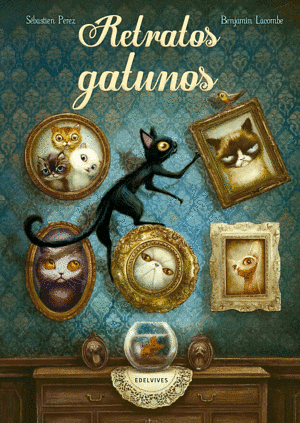 Retratos gatunos by Benjamin Lacombe, Sébastien Pérez