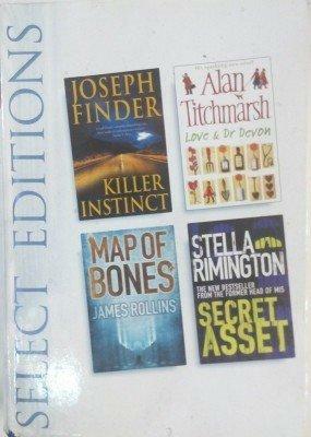 Readers Digest: Killer Instinct / Love & Dr. Devon / Map of Bones / Secret Asset by Joseph Finder, Reader's Digest Association, Stella Rimmington, James Rollins, Alan Titchmarsh