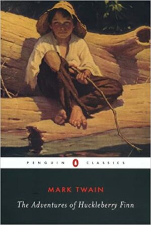 The Adventures of Hucklebery Finn by Mark Twain