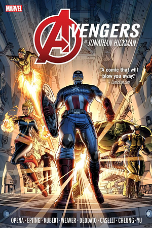 Avengers by Jonathan Hickman Omnibus Vol. 1 by Adam Kubert, Dustin Weaver, Cory Petit, Dean White, Frank Martin, Jonathan Hickman, Jerome Opeña, Justin Ponsor, Mike Deodato Jr., Frank D'Armata, Morry Hollowell, Richard Isanove
