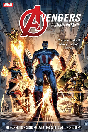 Avengers by Jonathan Hickman Omnibus Vol. 1 by Frank D'Armata, Justin Ponsor, Dustin Weaver, Jerome Opeña, Morry Hollowell, Jonathan Hickman, Cory Petit, Richard Isanove, Adam Kubert, Mike Deodato Jr., Dean White, Frank Martin