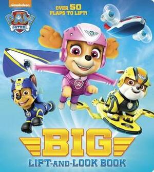 Paw Patrol Big Lift-And-Look Board Book by Random House, Harry Moore