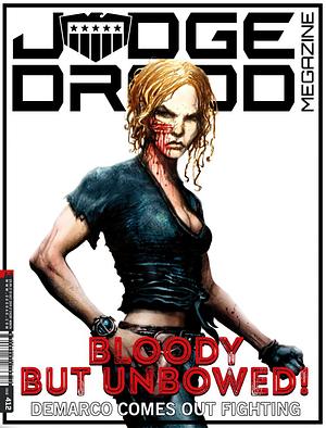 Judge Dredd Megazine 412 by James Peaty, Maura McHugh, Pat Mills, Laura Bailey, Si Spencer, Arthur Wyatt