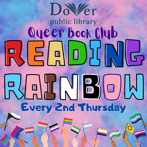 Reading Rainbow: Queer Book Club's logo/display image