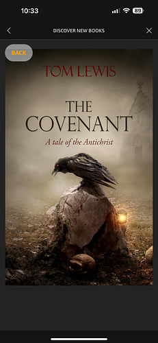 The Covenant: A Tale of the Antichrist by Tom Lewis, Tom Lewis