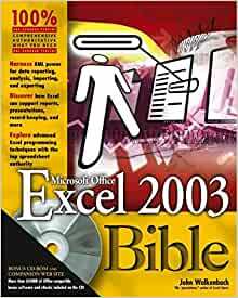 Excel 2003 Bible With CDROM by John Walkenbach