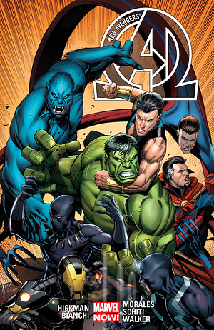 New Avengers by Jonathan Hickman, Vol. 2 by Adriano Dall'Alpi, Riccardo Pieruccini, Frank Martin, David Curiel, Jason Keith, Jonathan Hickman