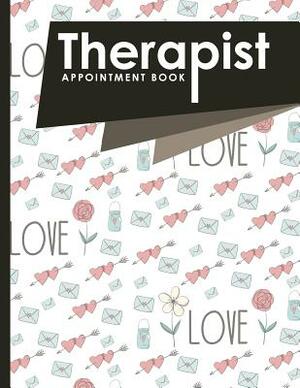Therapist Appointment Book: 7 Columns Appointment Log, Appointment Scheduling Template, Hourly Appointment Book, Cute Wedding Cover by Moito Publishing