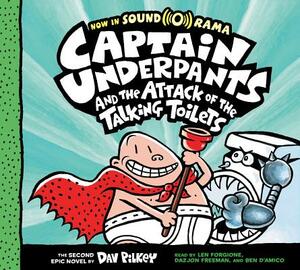 Captain Underpants and the Attack of the Talking Toilets (Captain Underpants #2), Volume 2 by Dav Pilkey
