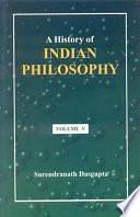 A History of Indian Philosophy, Volume 5 by Surendranath Dasgupta