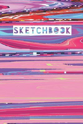 Sketchbook: Abstract Glitch Distortion Pastel Art Design by Frasier Cheng-Binns