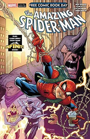 Free Comic Book Day 2018: Amazing Spider-Man/Guardians Of The Galaxy #1 by Nick Spencer