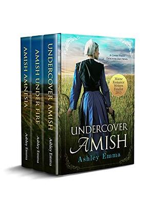 The Covert Police Detectives Unit Series #1-3: Undercover Amish / Amish Under Fire / Amish Amnesia by Ashley Emma, Ashley Emma