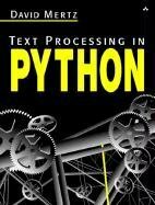 Text Processing in Python by David Mertz