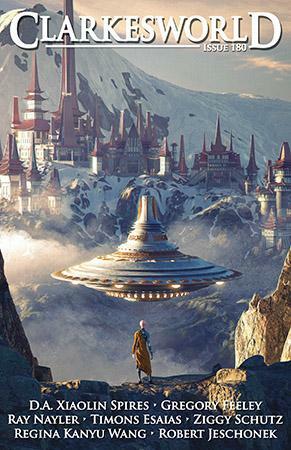 Clarkesworld Magazine, Issue 180, September 2021 by Ray Nayler, Neil Clarke, Arley Sorg, Gregory Feeley, Regina Kanyu Wang, D.A. Xiaolin Spires, Julie Nováková, Robert Jeschonek, Ziggy Schutz, Timons Esaias