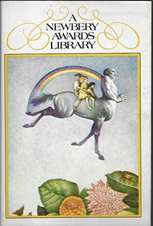 Newbery Awards Library A Wrinkle in Time, The Twenty-One Balloons, Strawberry Girl, Thimble Summer, & Roller Skates by Lois Lenski, Madeleine L'Engle, William Pène du Bois, Ruth Sawyer, Elizabeth Enright