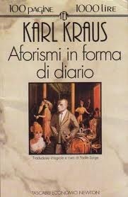 Aforismi in forma di diario by Karl Kraus, Paola Sorge