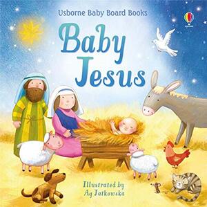 Baby Jesus Little Board Book by Lesley Sims, Usborne