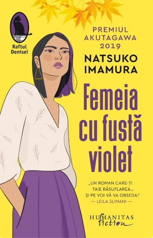 Femeia cu fustă violet by Natsuko Imamura