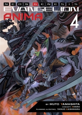 Neon Genesis Evangelion: Anima (Light Novel) Vol. 4 by Yasuo Kashihara, Ikuto Yamashita, Khara