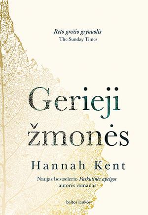 Gerieji žmonės by Hannah Kent