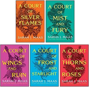 A Court of Thorns and Roses Series 5 Books Collection Set by Sarah J. Maas