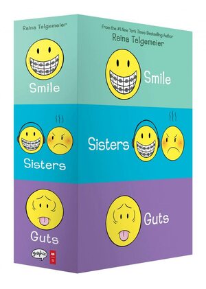 Smile, Sisters, and Guts: The Box Set by Raina Telgemeier