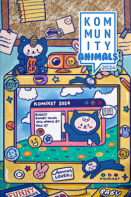 Kommunity 2024 Animals by Paola Paperie, Electromilk, Kahon Bear, Antamalee, Macaroll, Jann Leyba, Nat, & Dar, StephB, Everything Miming, Mel Casipit, Tristan Yuvienco, Magmar Deuna, Mello & Scoffly, Megel, Chen, Artiodaktyl, Atrxsk, Zen_Penpen, Radulf