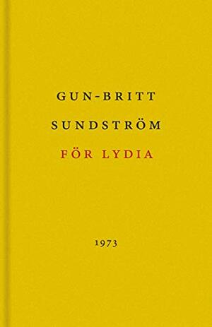 För Lydia by Gun-Britt Sundström