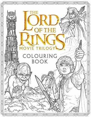 The Lord of the Rings Movie Trilogy Coloring Book by 