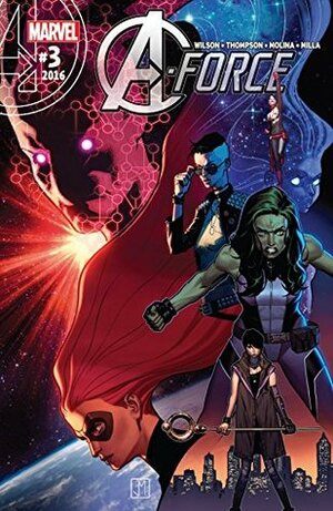 A-Force (2016) #3 by G. Willow Wilson, Jorge Molina, Kelly Thompson