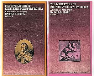 The Literature of Eighteenth-Century Russia: A History and Anthology. 2 volume set by Harold B. Segel