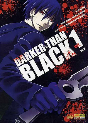 Darker Than Black: Volume 1 by Nokiya, 岡村天斎, BONES, 野奇夜, Tensai Okamura, Saika Hasumi