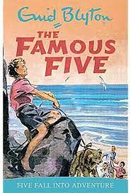 Five Fall into Adventure by Enid Blyton