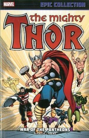 Thor Epic Collection, Vol. 16: War of the Pantheons by Jim Shooter, Roger Stern, Tom DeFalco, Ron Frenz, Bob Hall, Erik Larsen, Charles Vess